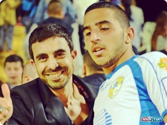 לוגסי יחד עם סוכנו ישראל אברג'יל